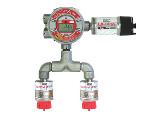 The Ultima X Series Gas Monitors with X3 Technology bring the power of multi-sensing, signal boost and ModBus output to the Ultima X line of MSA gas monitors. The units are crafted from either stainless steel or NEMA 4X-rated plastic, and our patented SafeSwap sensor disconnect-underpower feature allows all sensors to be replaced in hazardous areas without area declassification. The interchangeable smart sensors eliminate the need for reconfiguration, while the use of one circuit board increases reliability. Each sensor can be placed up to 3,000 feet from the monitor, while the scrolling LCD screen displays sensor reading and gas type.
